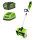 Снегоуборщик аккумуляторный GreenWorks GD40SS30k5 в Архангельске