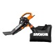 Воздуходувка-пылесос электрический Worx WG505E в Архангельске