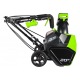 Снегоуборщик аккумуляторный GreenWorks G-Max GD40ST (без батареи и зарядного устройства) в Архангельске